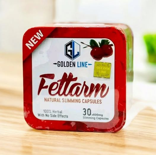 حبوب فيتارم جولدن لاين للتخسيس والقضاء على السمنة – fettarm golden line 30 capsules