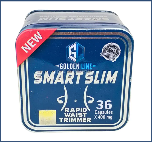 حبوب سمارت سليم للتخسيس جولدن لاين 36 كبسولة smart slim golden line