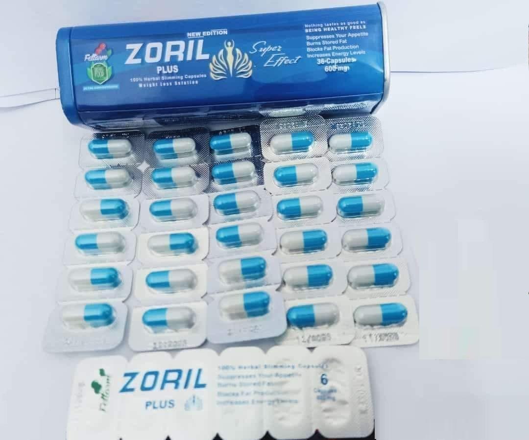 كبسولات zoril plus للتخسيس وحرق الدهون 30 كبسولة