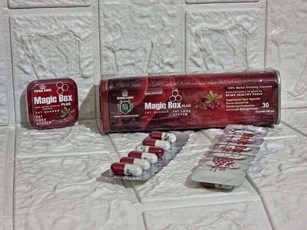حبوب ماجيك بوكس تساعد في تنسيق القوام وتقليل الترهلات والسيلوليت.