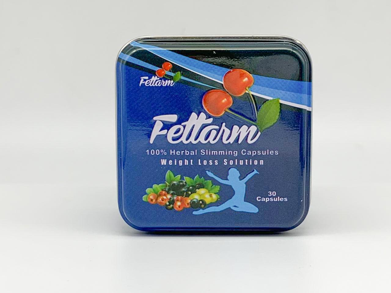 كبسولات فيتارم بلو المعدن 30ك fettarm blue