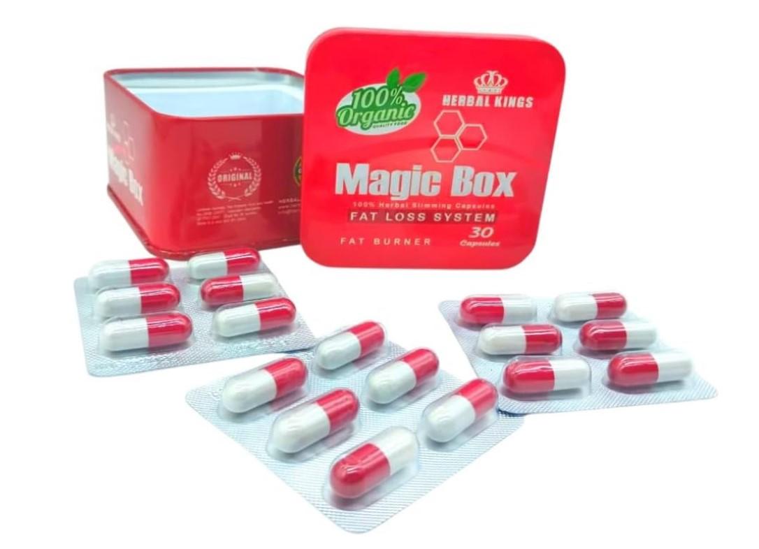 تستخدم كبسولات ماجيك بوكس للتخسيس وحرق الدهون.