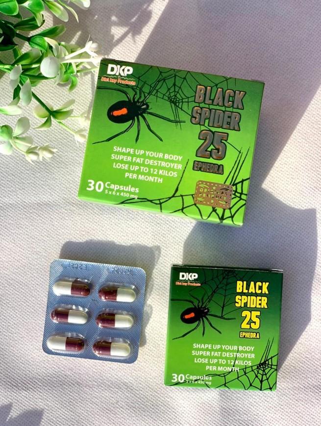 حبوب black spider 25للتخلص من مشكلات الوزن الزائد
