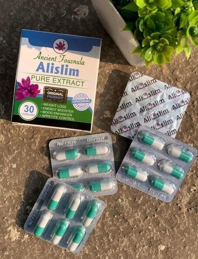 كبسولات علي سليم ali slim للتخسيس وحرق الدهون