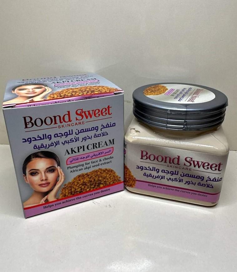 كريم BOOND SWEET لشد ترهلات وتسمين الوجة