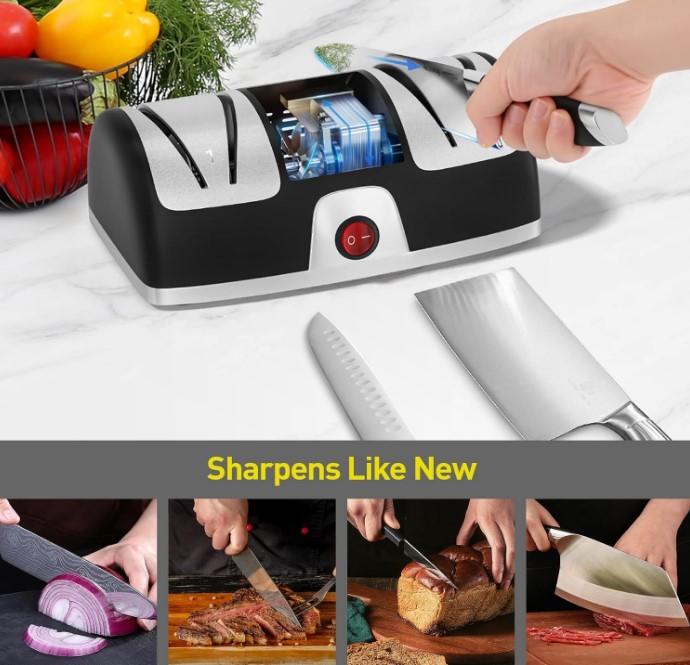 جهاز مسن للسكاكين بكل سهولة واحترافية في منزلك