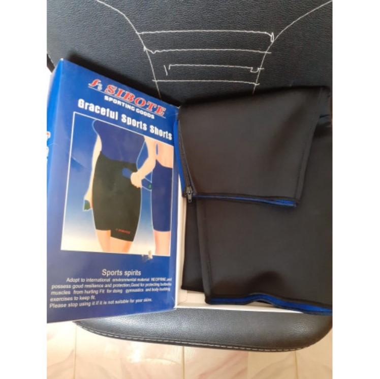 الشورت الحراري يحفز التعرق ويمنح تأثير الساونا لحرق الدهون في البطن والأرداف