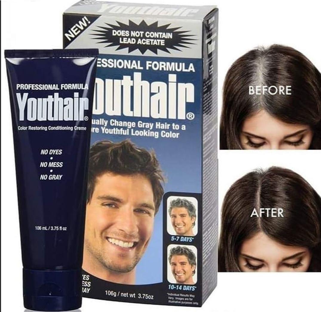 كريم يوث هير هو علاج لاستعادة لون الشعر وترطيبه