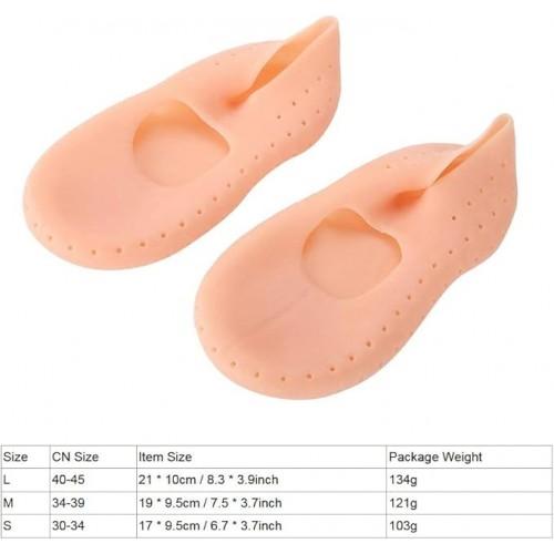 الجوارب السيليكون الطبية لترطيب القدمين ومنع التشققات