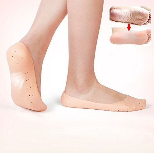 الجوارب السيليكون الطبية لترطيب القدمين ومنع التشققات