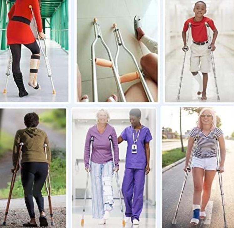 عصا تحت الابط لكبار السن وذوي الاحتياجات الخاصة