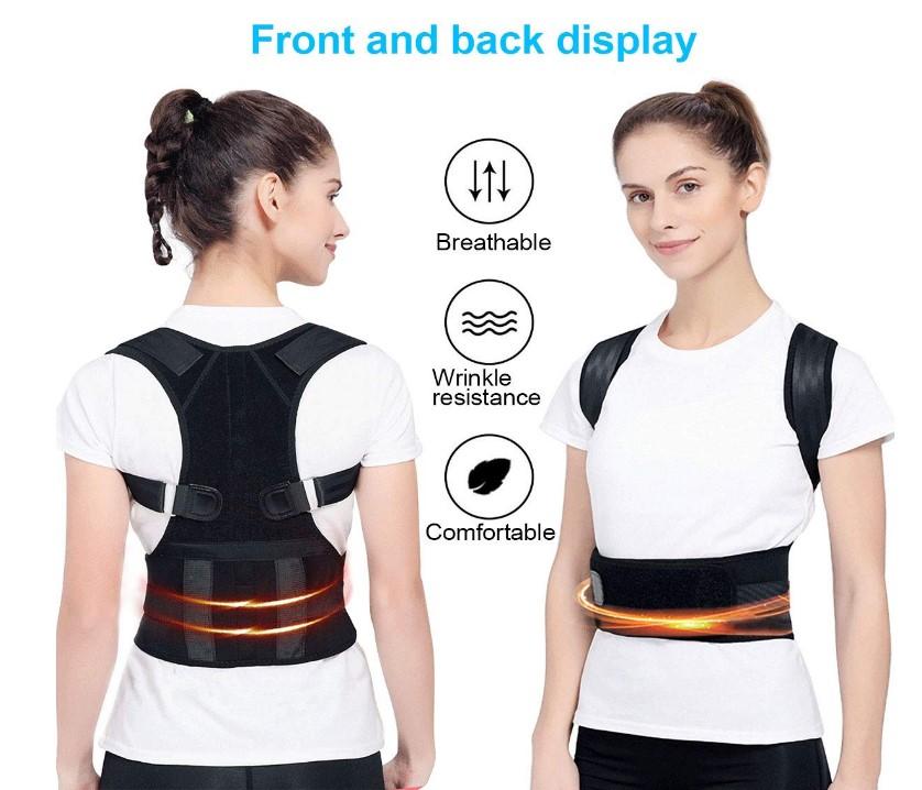 مشد قابل للتعديل للرجال والنساء للظهر والكتفين