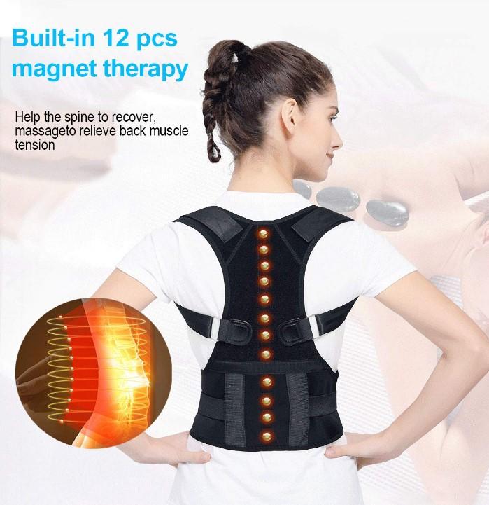 مشد قابل للتعديل للرجال والنساء للظهر والكتفين