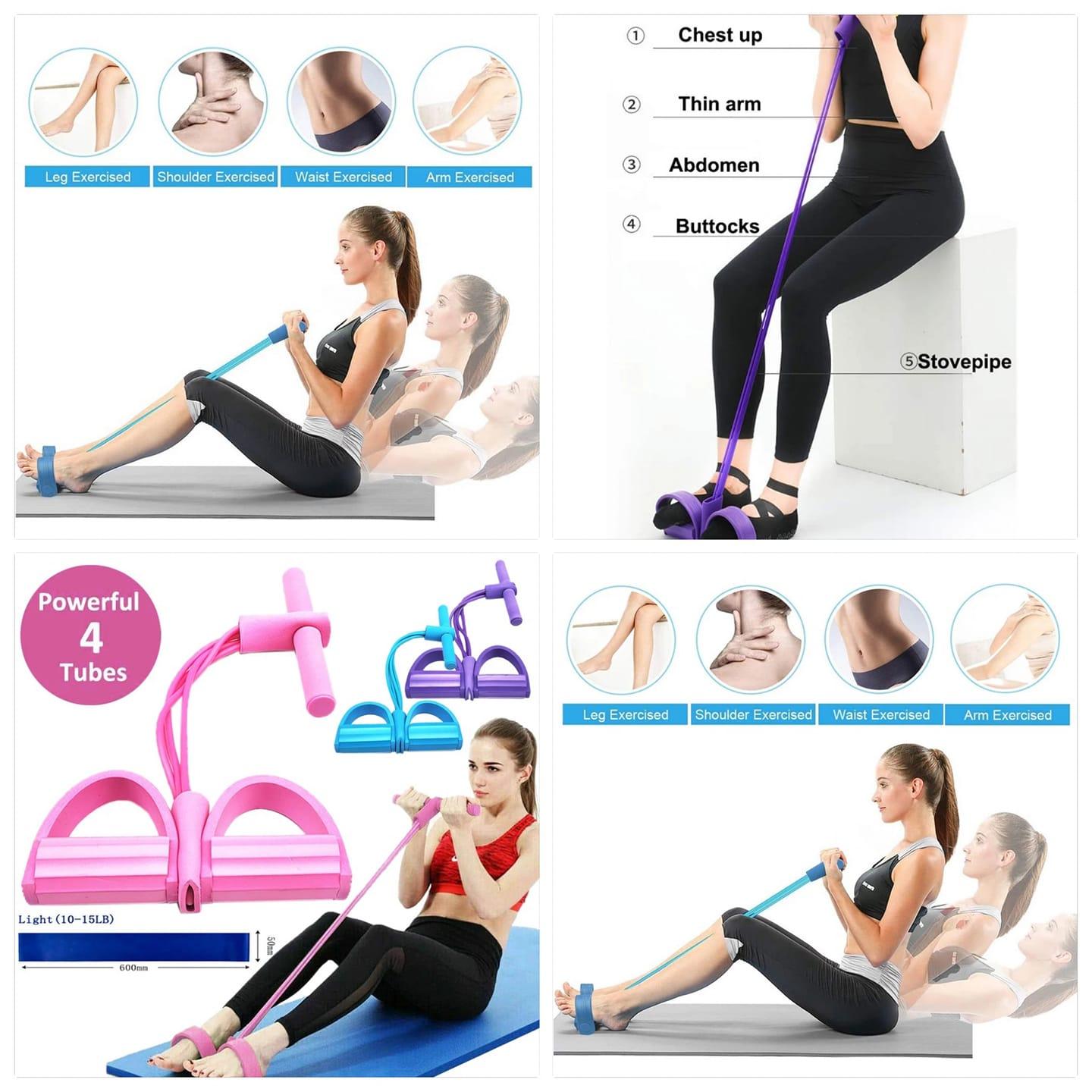 حبل المقاومة الاصلي الحل الامثل لمرينات البطن والارداف