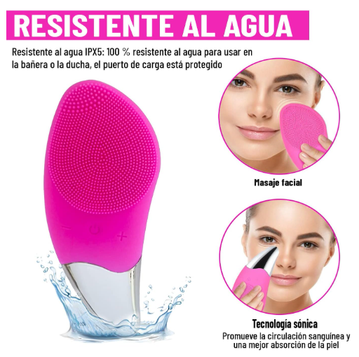 فرشاة تنظيف الوجه الكهربائية سونيك | تنظيف عميق للبشرة