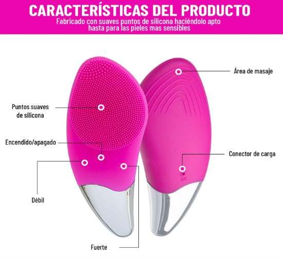 فرشاة تنظيف الوجه الكهربائية سونيك | تنظيف عميق للبشرة