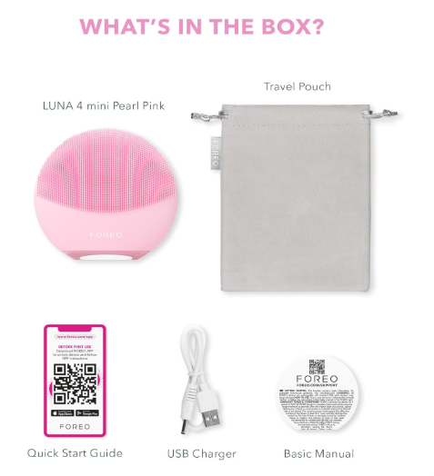 جهاز تنظيف الوجه فوريو لونا مينى فرشاة تنظيف