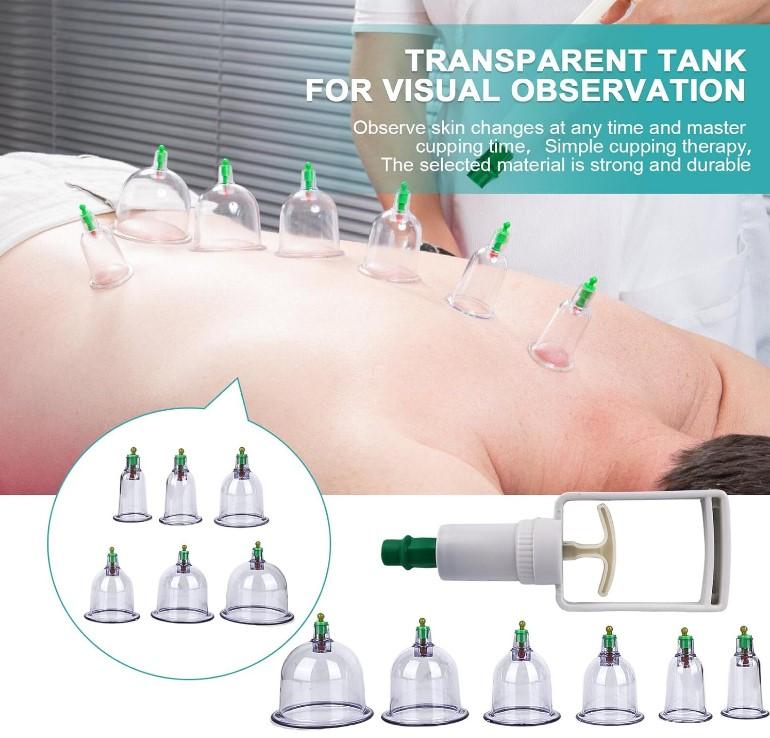 حجامة إسلامية طبية - 12 قطعة لامتصاص السموم