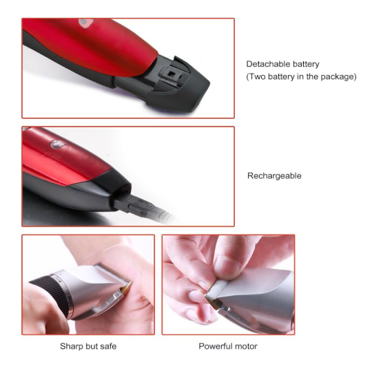 ماكينة حلاقة الشعر والذقن بالشحن 8088 - متعددة الاستخدامات للرجال