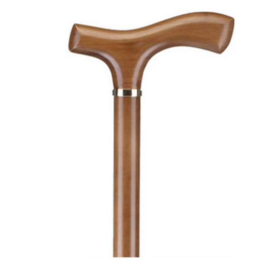 العصا الخشبية لكبار السن دعم آمن وموثوق أثناء المشي