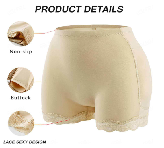 شورت بوش أب – لرفع المؤخرة ويعطيكي شكل أنثوي جذاب