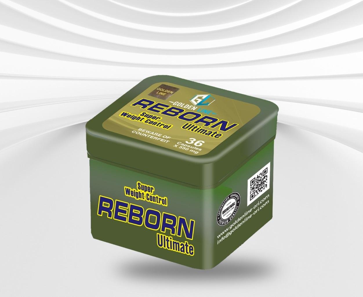 reborn ultimate golden line تعمل على تحفيز حرق الدهون في الجسم.