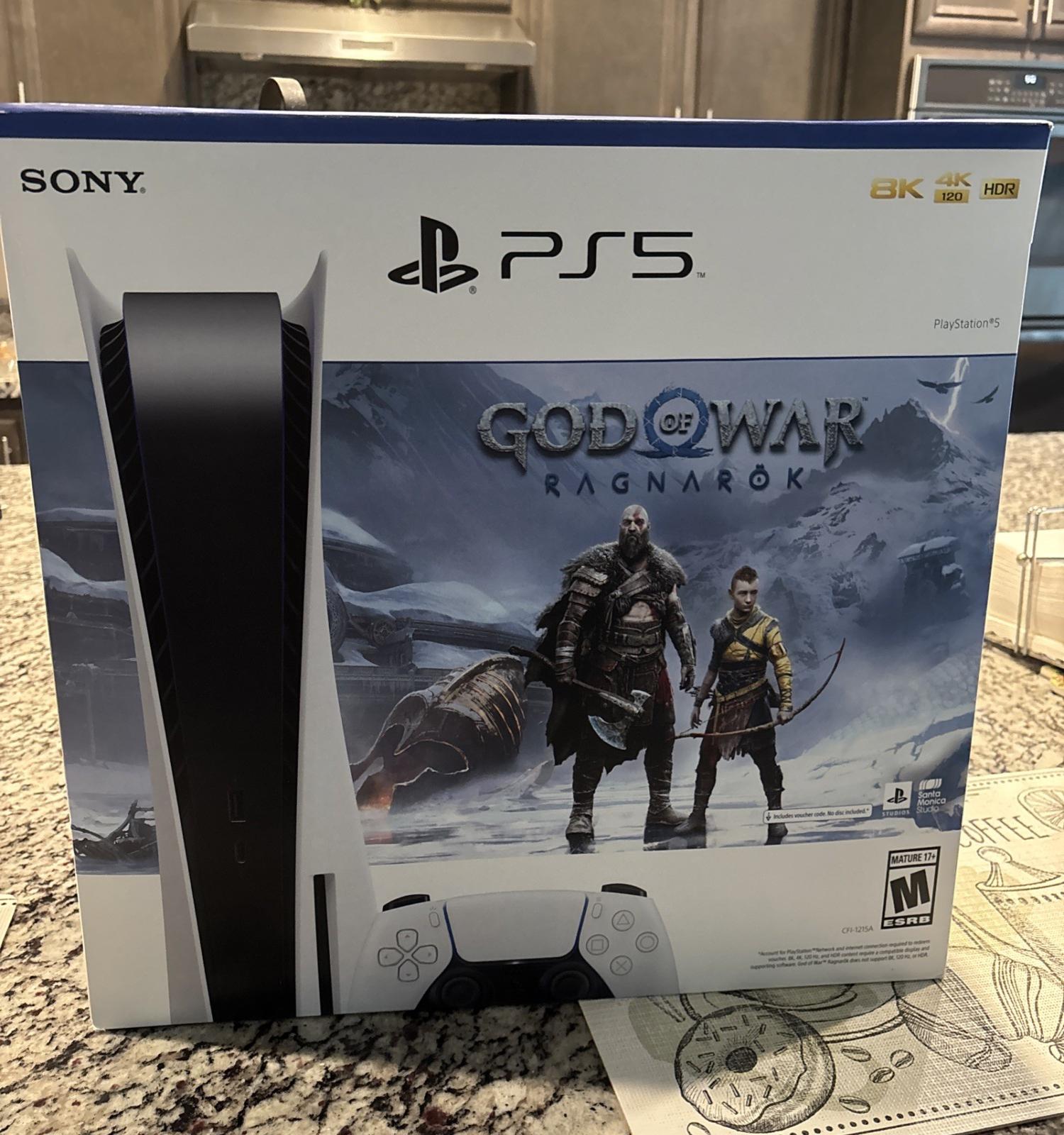 Selling Sony PS5 Blu-Ray Edition Console White comes with everything