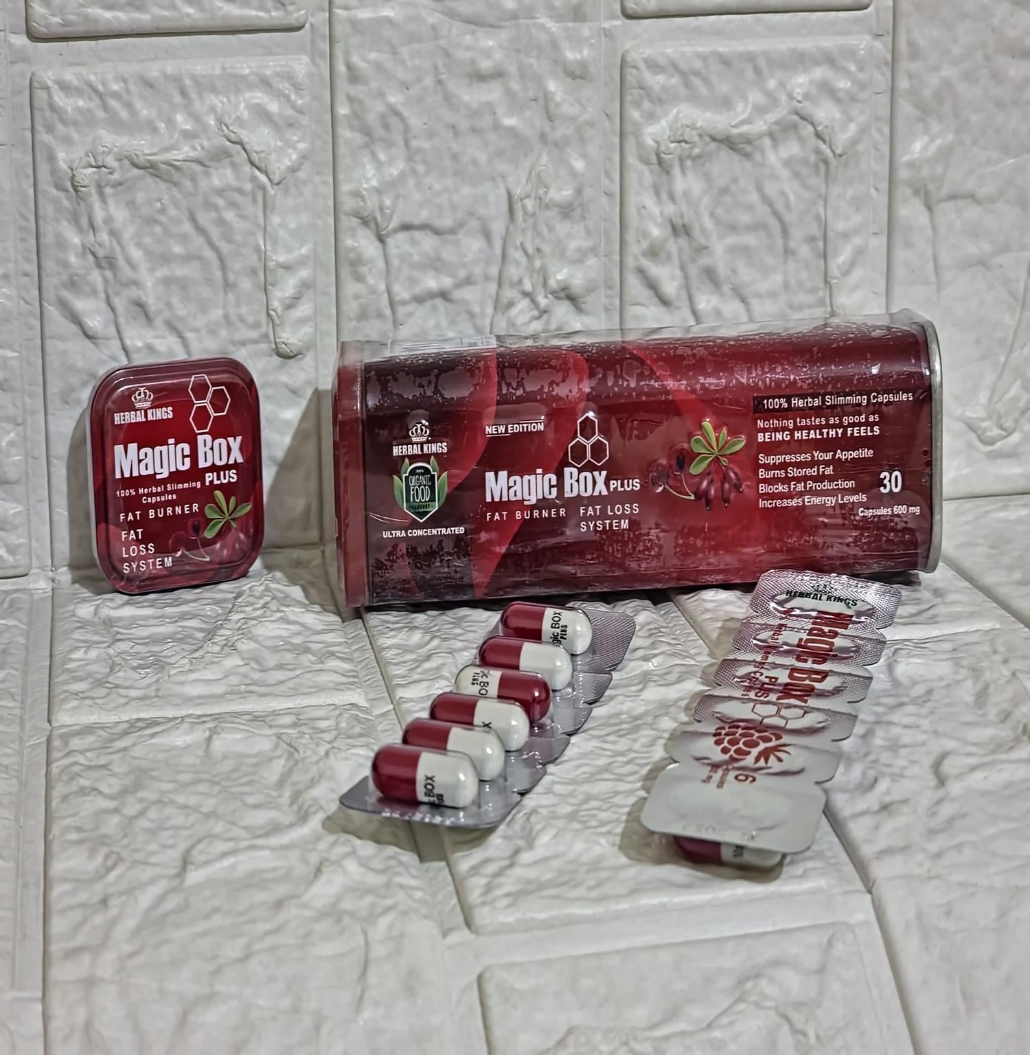 برشام magic box يساعد على زيادة معدل الأيض وحرق الدهون العنيدة.