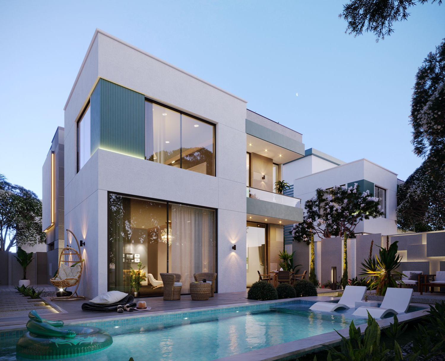 توين هاوس متكامل الخدمات رفاهية امان