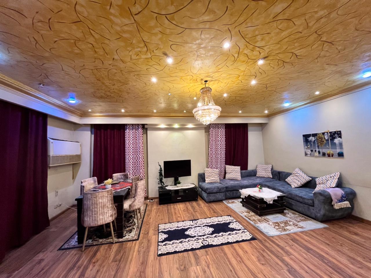 شقه فندقيه للايجار بالمهندسين مفروشه تشطيب سوبر لوكس