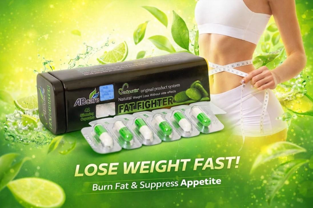كبسولات  fat fighter المنتج الاقوي في نزول الوزن بسرعة وامان