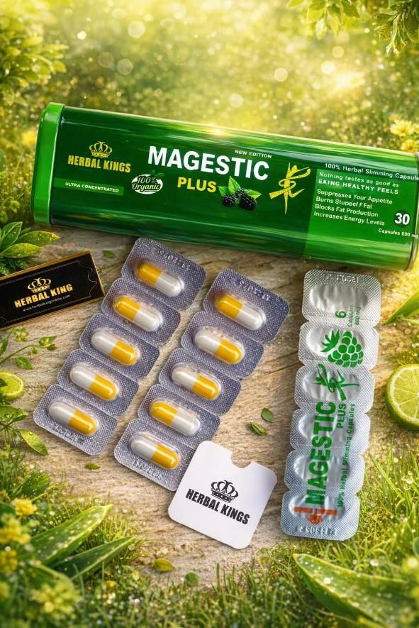 كبسولات ماجيستك للتخسيس توفر لك حلاً طبيعيًا وآمنًا لفقدان الوزن.