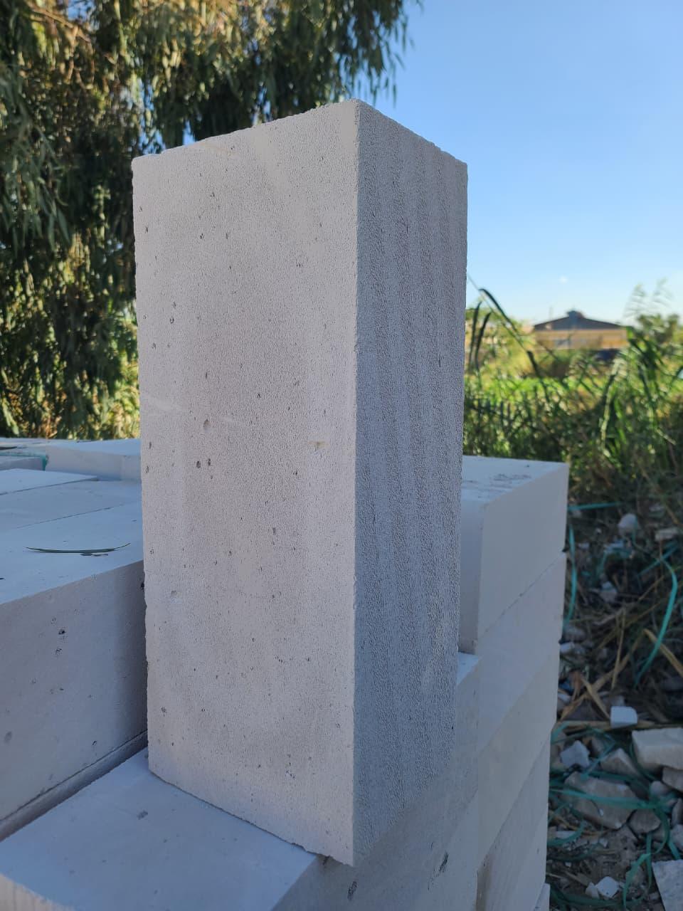 الطوب الأبيض الرغوي من شركة النور الفرق باين من أول طوبة