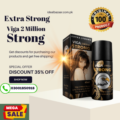Viga 2 Million Delay Spray in Chakwal | 03001850918 Shop now