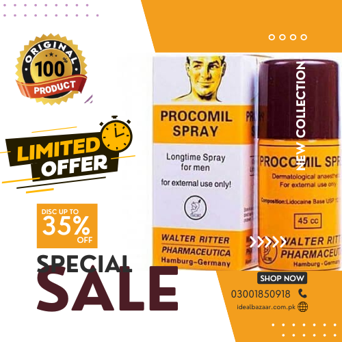 Procomil Delay Spray 45ml - Long Time Spray In Gojra | Shop Now