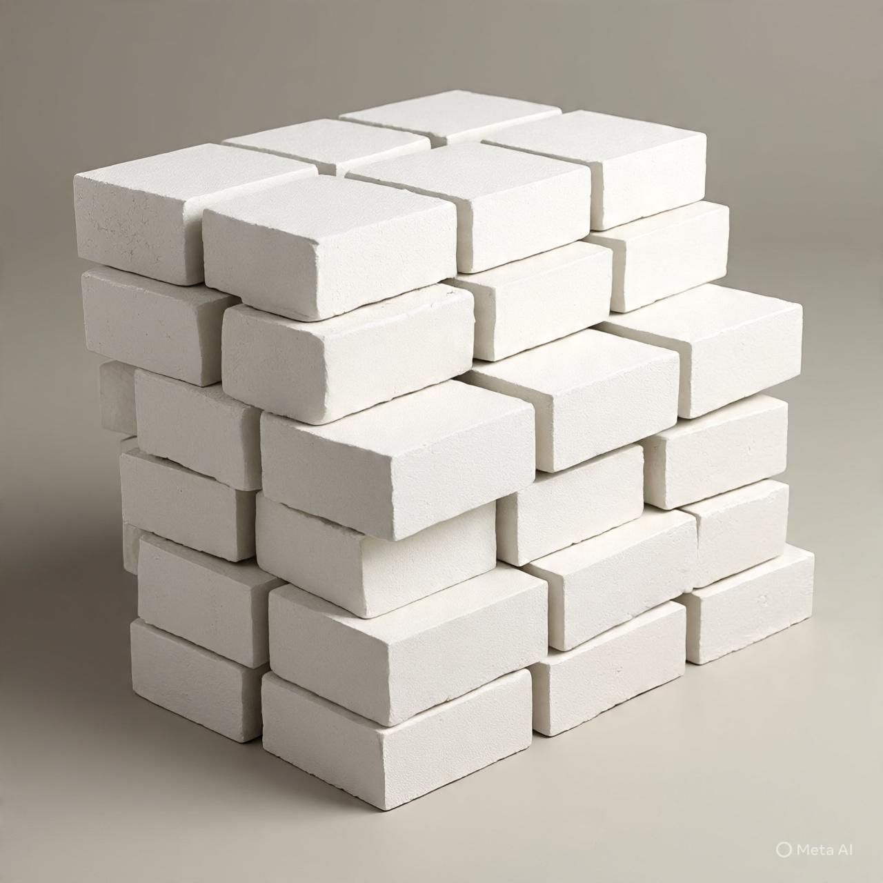 الطوب الأبيض الرغوي الخفيف من شركة النور مش مجرد طوب…ده فرق في الجودة  فرق في العزل 🔥