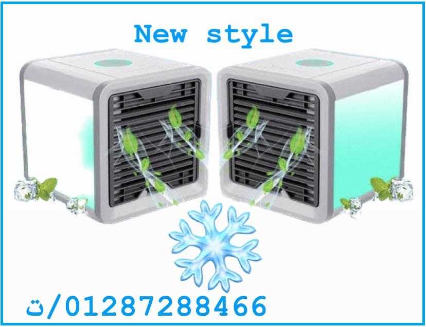مبرد هواء ومرطب ومنقي مع 7 اضواء ملونة