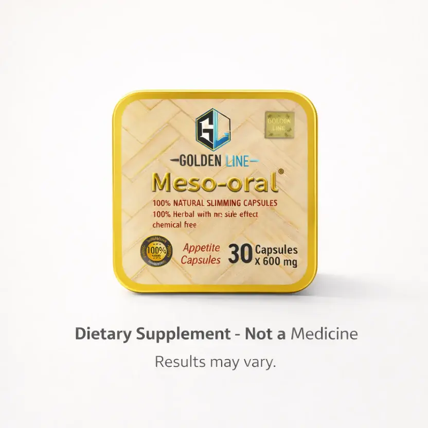 ميزو أورال | 30 كبسولة مكمل غذائي للتنحيف لدعم فقدان الوزن ونمط حياة صحي