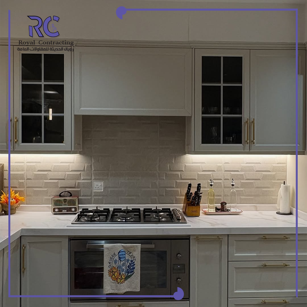 تفصيل وتركيب مطابخ بجدة | شركة رويال الحديثة