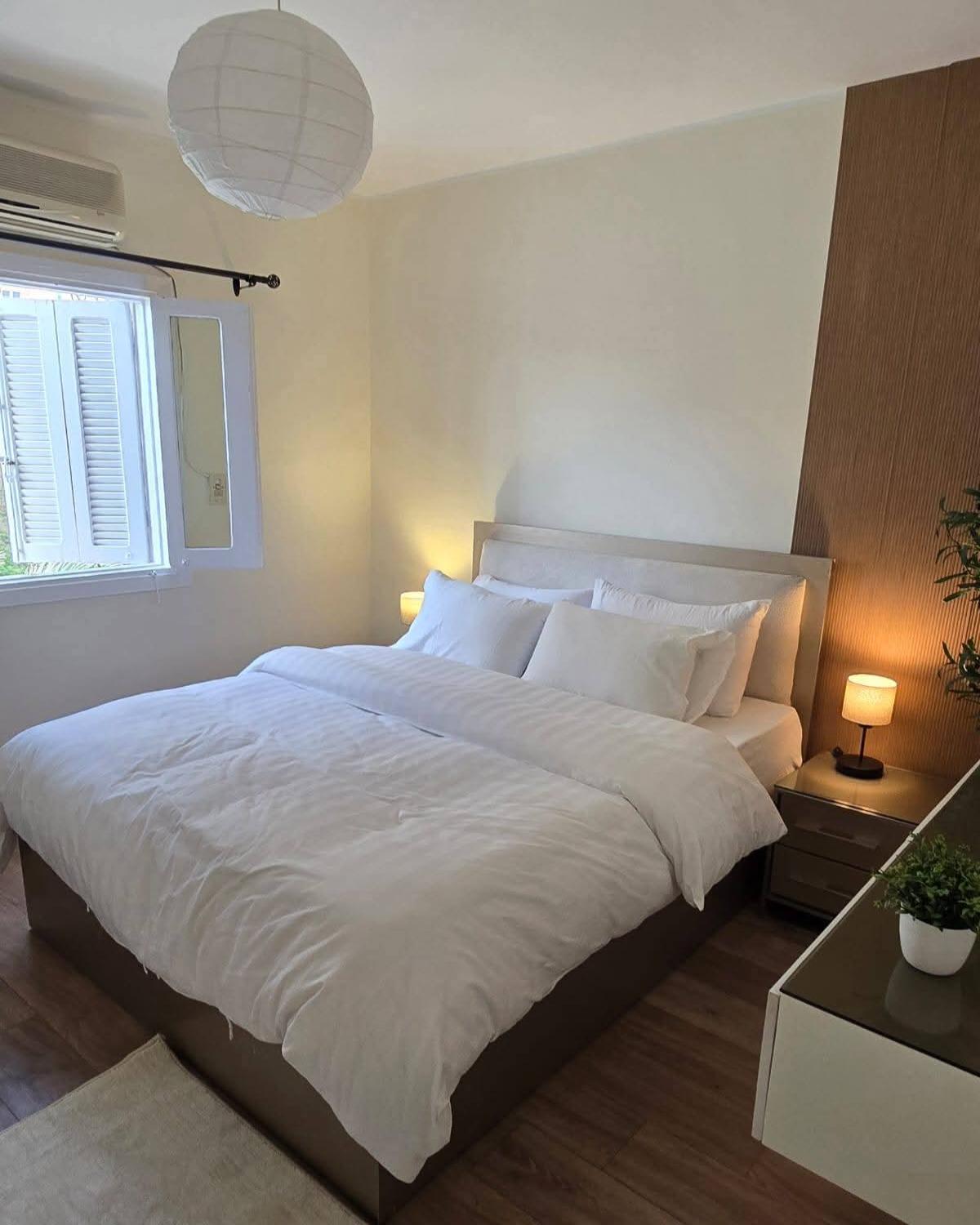 ، ⭐⭐متاح شقه فندقيه للايجار اليومي والشهري المهندسين موقع مميز جدا شارع  شهاب الرئيسي ⭐