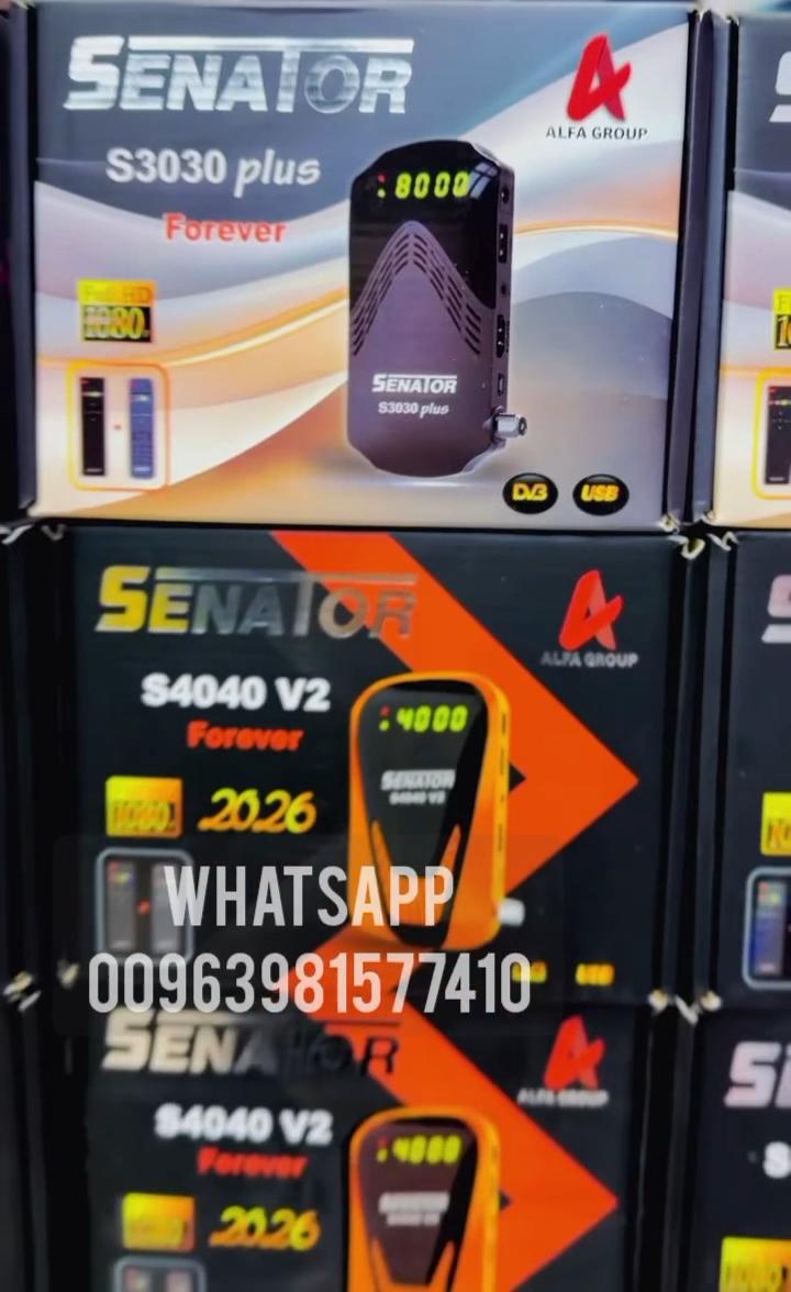 SENATOR S4040 V2 - SENATOR S3030 PLUS FOREVER NEW 2026