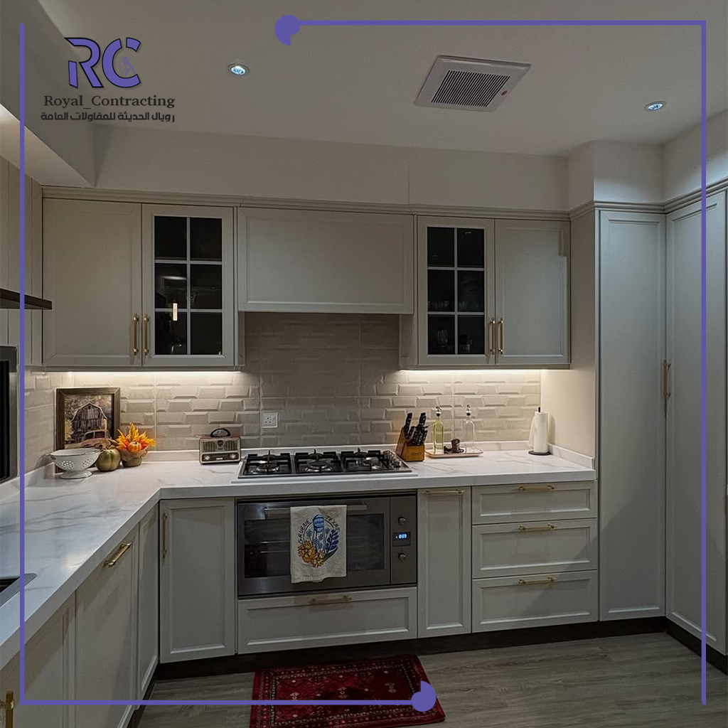 تفصيل وتركيب مطابخ بجدة | شركة رويال الحديثة