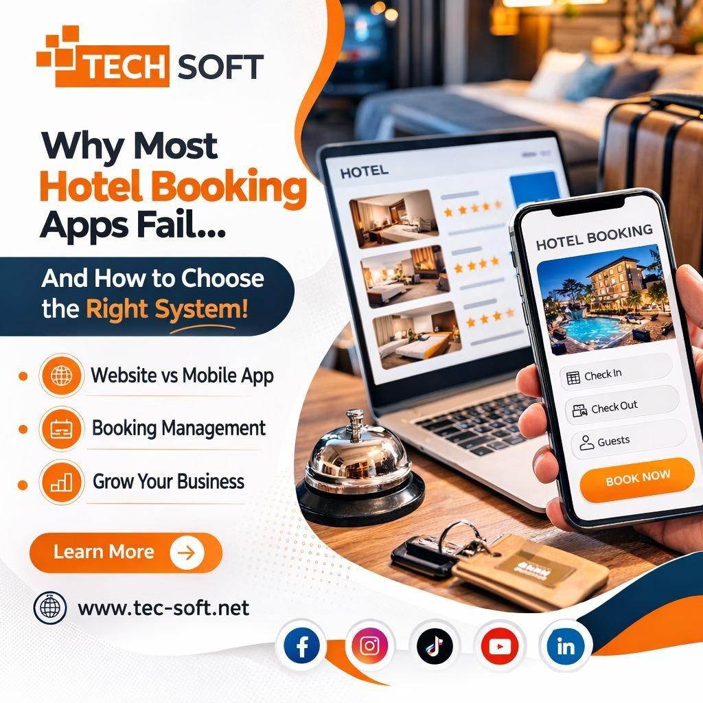 لماذا تفشل معظم تطبيقات حجز الفنادق؟